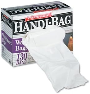 Super Value Pack, 8gal, .55mil, 22 x 24, White, 130/Box, Sold as 1 Box