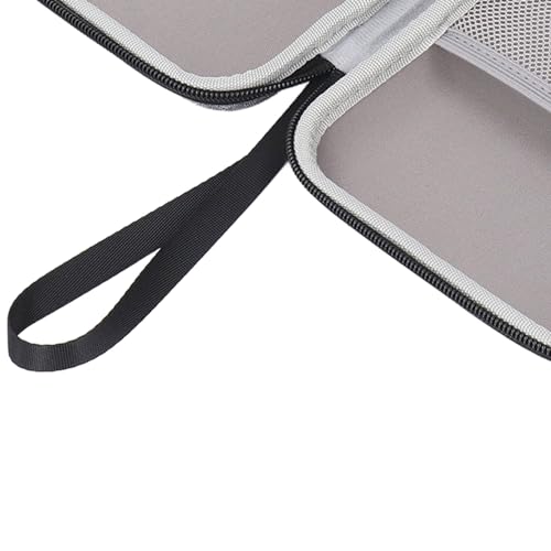 Estuche para luz de lectura de cuello Srliya con bolsillo de malla protector y gris 7