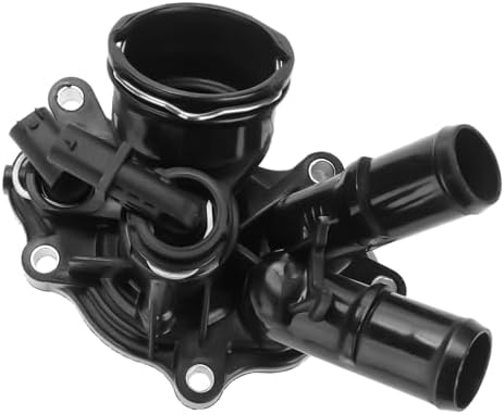 Coolant Thermostat Housing Assembly For Mercedes C250 & SLK250 2012-2015 1.8L – Includes Gasket