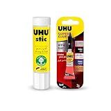 UHU 3 – 37586 27 ml colla di legno "Blistercard – trasparente