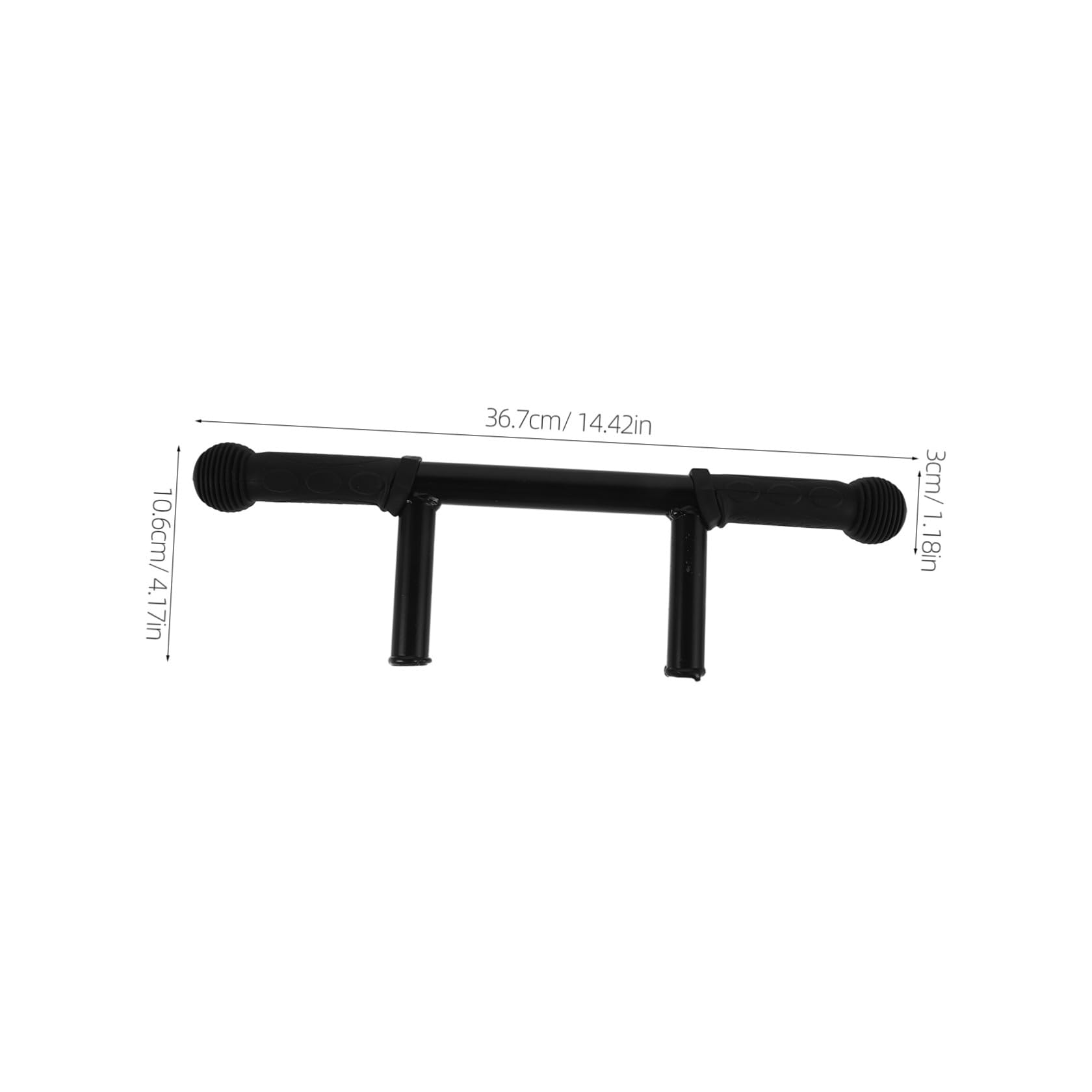 Extensor de Manillar para Cochecito Ergonómico de Acero Inoxidable para Padres Sistema de Liberación Rápida y Diseño Moderno Adecuado para Paseos Largos
