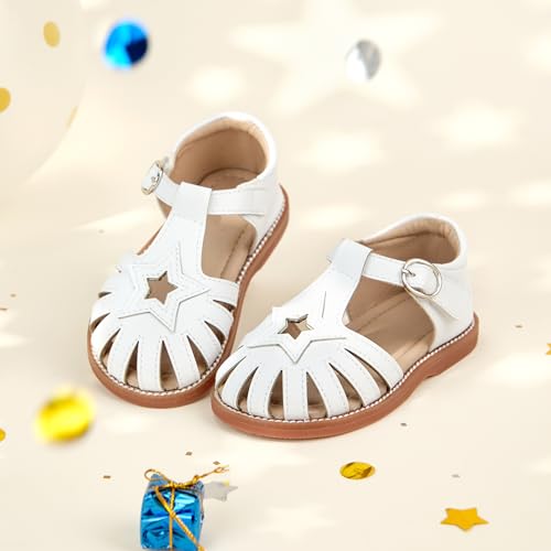 Image of Kiderence Toddler Girls Sandals Little Girls Kids Summer Shoes Toddler Sandals