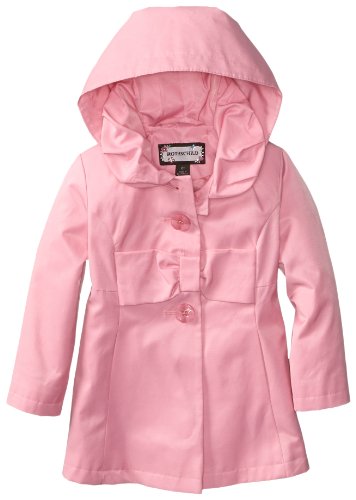 Image of Rothschild Little Girls' Raincoat with Bow