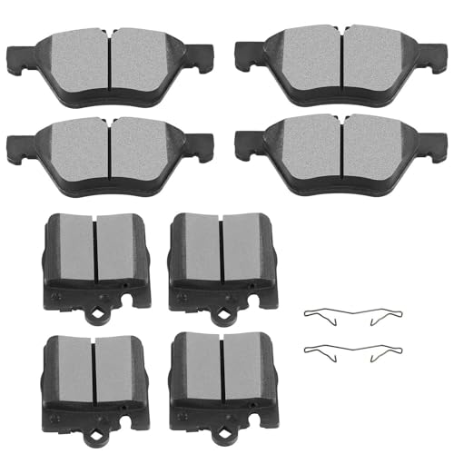 Image of SCITOO D853 D876 Semi-Metal Brake Pads Kits Front & Rear Fit For Mercedes-Benz CLK320 00-03,For Mercedes-Benz CLK430 2001-2003,For Mercedes-Benz E320 1996-2002,For Mercedes-Benz E430 1998-2002