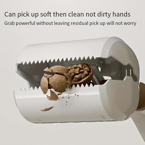 Image of Dog Poop Scooper, Poop Scooper with Bag Dispenser, Poop Picker with 1 Scented Poop Bags, Dog Potty Picker, Dog Pooper Scooper Supplies Package for Pick Up Pets Waste(Colour May Vary)