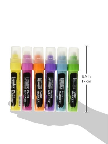 Liquitex Paint Marker 6 Pennarelli Punta Largha