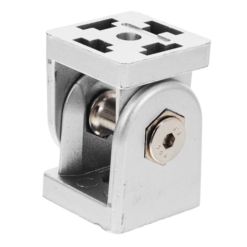 BUGUUYO Hinge Connector Aluminum Extrusion Profile Pivot Joints Adjustable Flexible Pivot Joint Connector for Printer Ac