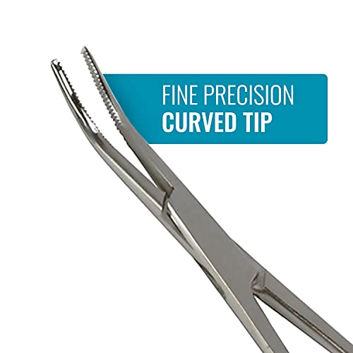 Mabis 25-725-000 Precision Kelly Forceps Locking Tweezers Clamp thumb #2