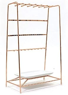 Cozy Vibe Jewelry StandDesktop Jewelry Organizer with Trayjewellery stand size40 * 16 * 24cm