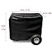 Generator Abdeckung Stromerzeugerabdeckung Wasserdicht Zubehör Lagerung Staubdicht für Outdoor Tragbarer Generator 64x61x54cm Schwarz