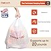 Glotoch Plastic Thank You Bags 1000 Count, 11.5