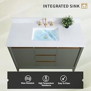 Vanityart48inchbathroomvanitywithsinkceramictop48vanitycabinetwithwithsoftclosingdoorsdrawerssolidwoodframevantagegreenva8048vg1 Urban Country Home Decor Vanity art 48 inch bathroom vanity with sink ceramic top 48 vanity cabinet with with soft closing doors drawers solid wood frame vantage green va8048 vg1 urban country home decor