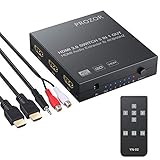 【Breite Kompatibel】Geeignet für verschiedene HDMI-Quellgeräte wie Fire TV Stick 4K, Roku oder Chromecast ohne dedizierten Audioausgang sowie für PS4 Pro-Spielekonsolen, 4K-Blu-ray / DVD / Player, 4K-Laptops.