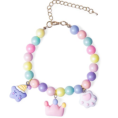 Bead Collar For Dogs 15 Cat Collars for Girl Cats Pet Jewelry for Dogs Beaded ...