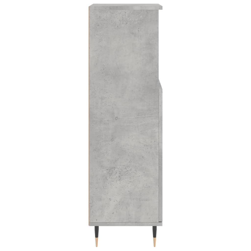 ShGaxin Szafka łazienkowa Betonowa sklejka 30x30x100 cm, meble łazienkowe, pomocnicza szafka łazienkowa, kolumna łazienkowa, wyposażenie łazienki, szafka wysoka łazienka831552