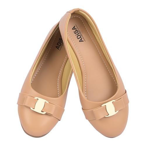 Image of Women Girls Slip On Ballet Flats