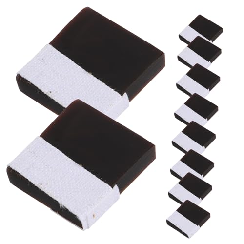 Toddmomy 10pcs Instrument Accessories Musical Instrument Parts Brown