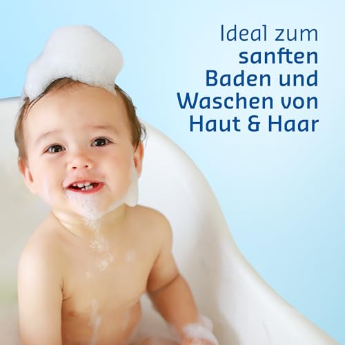 Penaten Ultra Sensitiv Bad & Shampoo besonders mildes Baby Bad & Baby Shampoo für hochsensible zu Neurodermitis neigende Babyhaut, 400ml 2