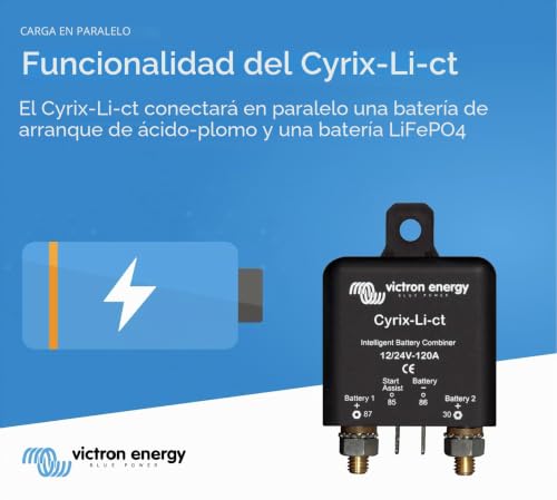 Combinador de batería Cyrix-Li-ct soluciona la descarga de baterías de arranque 4