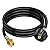 Alloxity 8FT Propane Hose Adapter 1lb to 20lb, Propane Tank Hose with QCC1/Type1 for 5-40lb Propane Tanks, Propane Adapter Hose with CGA600 Connection for Weber Q Grill/Coleman Camp Stove/Buddy Heater