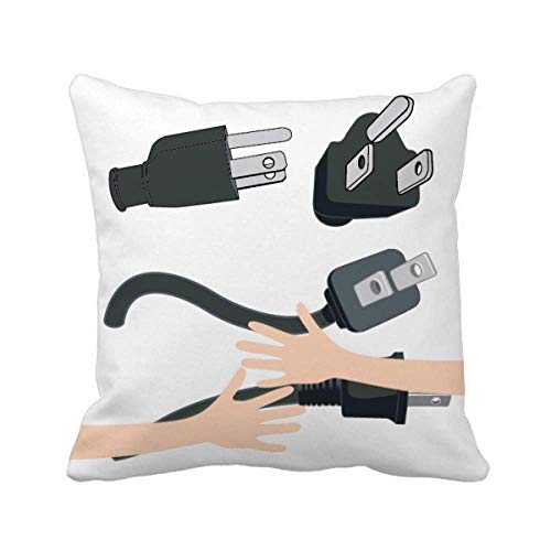 Coussin de couveuse noir au motif de tarification DIYthinker