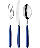 Contenido: 6 cucharas, 6 tenedores, 6 cuchillos, 6 cucharillas de café