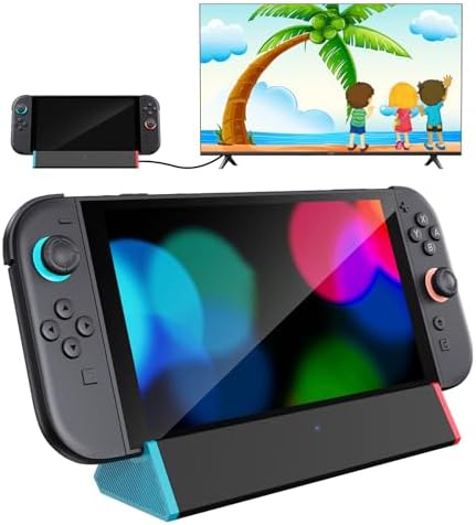 （13:00時点） Antank S3 MAX Switch 2 ドック – Switch（第2世代）専用 互換 TVドック / 4K@120Hz HDMI出力/USBポート×2 / Type-Cポート/携帯用 交換スタンド/持ち運び便利なポータブルドック