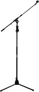 Kadence Mic Stand Heavy Duty Adjustable Microphone Stand, Upto 2kg (NK40 Black Professional)
