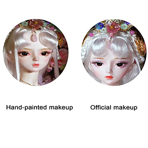 YZDKJDZ 1/3 BJD Puppe 24 Zoll 34 Kugelgelenkpuppe , Alte Chinesische Hanfu-Puppen Enthalten Kleid/Kleidung Set… – Bild 6