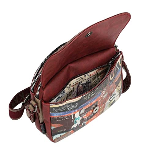 Anekke | Tracolla tripla scomparto con patta City