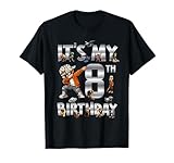 Italian Brainrot Meme Birthday Boy 8 Year Old Tee