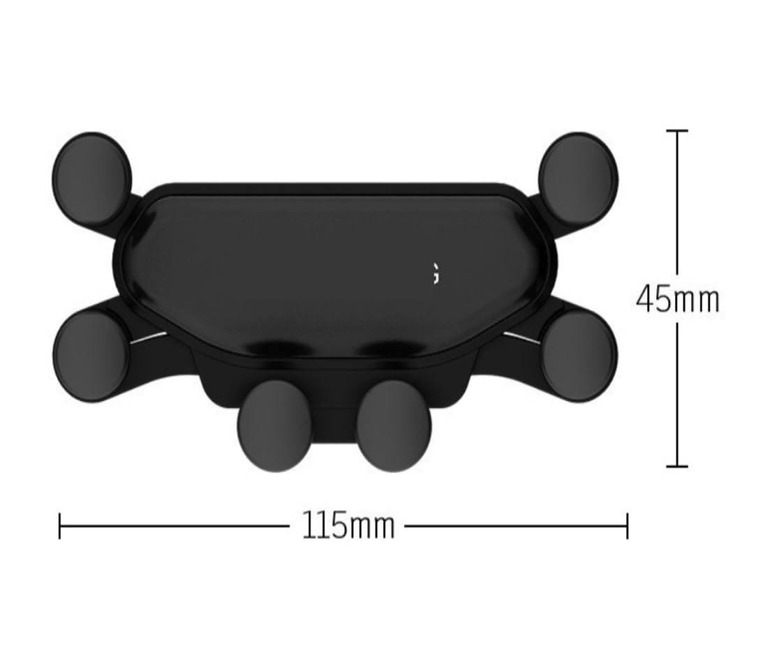Robusto Soporte Movil Coche Nuevo Soporte Universal para Teléfono De Coche GPS Gravity Holder para En Ninguno Magnético para Plegable Duradero