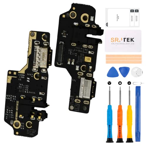 Conector de Base de Repuesto para Xiaomi Redmi Note 8 2021 para Puerto de Carga Redmi Note 8 M1908C3JH Puerto de Auriculares M1908C3JG micrófono Cable Flexible M1908C3JI Tipo C Kits de reparación