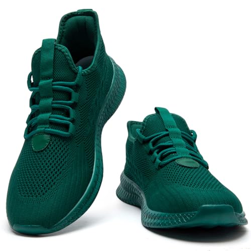Image of Mens Walking Shoes Tennis Slip on Sneakers Running Jogging Athletic Gym Ultra Lightweight Breathable Comfortable Non Slip Fashion