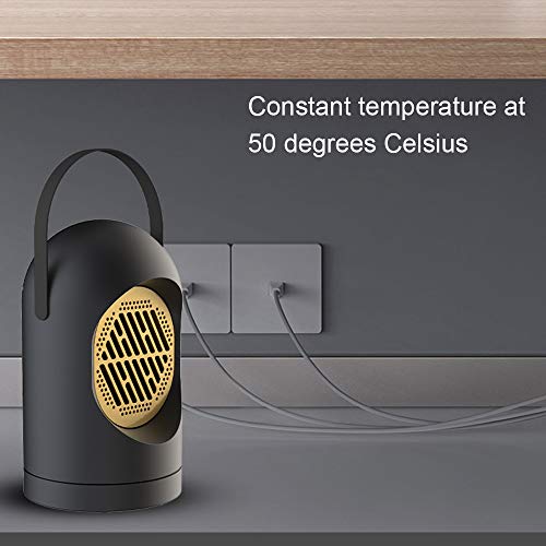 Pedkit Mini aquecedor elétrico Ventilador de aquecimento doméstico portátil 2S Ventilador quente de