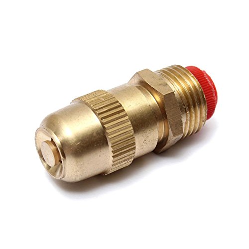 Kungfu Mall 1/5,1 cm in ottone acqua regolabile