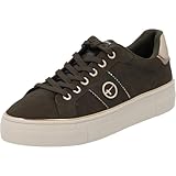Tamaris Baskets Basses pour Femme - Olive Nubuc - Taille 42 EU, Olive Nubuck, 42 EU