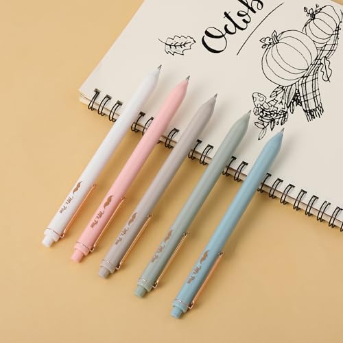 Bolígrafos de gel retráctiles Mr. Pen 5 unidades tinta negra miniatura 7