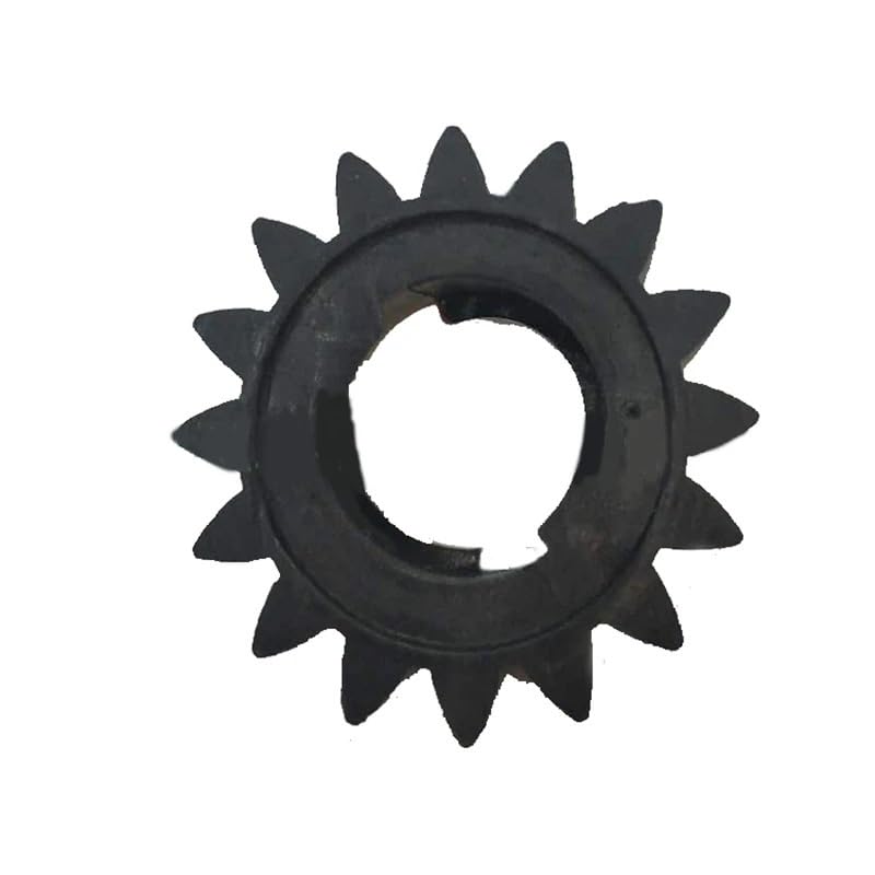 Genérico For Briggs & Stratton 280104 Motor de Arranque piñones Engranaje 16 Dientes Motor césped Tractor cortacésped Piezas(Black 5PCS)
