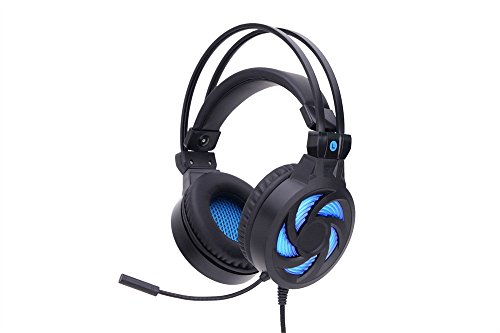 LODDD Surround Stereo Gaming Headset Headband Headphone USB 3.5mm with Mic for PC