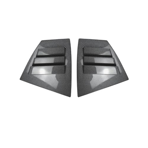 Persiennes de fenêtre latérale carbone pour personnaliser votre Subaru en rasso