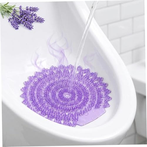 Desodorizador para orinal que elimina olores y salpicaduras pack 12 lavanda 4