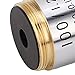 Microscope Objective, 100X Achromatic Microscope Objective RMS Size Microscope Objective Lens Professional 100X Objective Fall Resistant Microscope Lens for Compound Microscopes