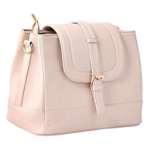 WOMEN MARKS Girls' & Women's Sling Bag (wmhhs_flap_Cream) - Image 4