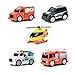 Sunny Days Entertainment Maxx Action Micro Maxx Rescue Vehicles 5 Pack Assortment: Fire Truck, Ambulance, Police SUV, Helicopter, Tow Truck, Multi