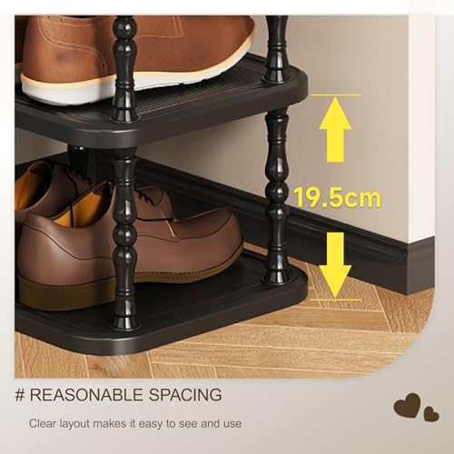 Generico Mobiletto Porta Scarpe, armadietti per corridoio, scaffale per Scarpe, Copri cassetti, Panca Pieghevole per Ingresso, Organizer per Scarpe - Soluzione di stoccaggio Verticale per Armadio, de
