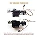 MaxMetal WPL RC Car Split Transfer Speed Gearbox 2 Speed Transmission with 370 Motor+Servo with Metal Drive Shaft for WPL B14 B24 B16 B36 C14 C24