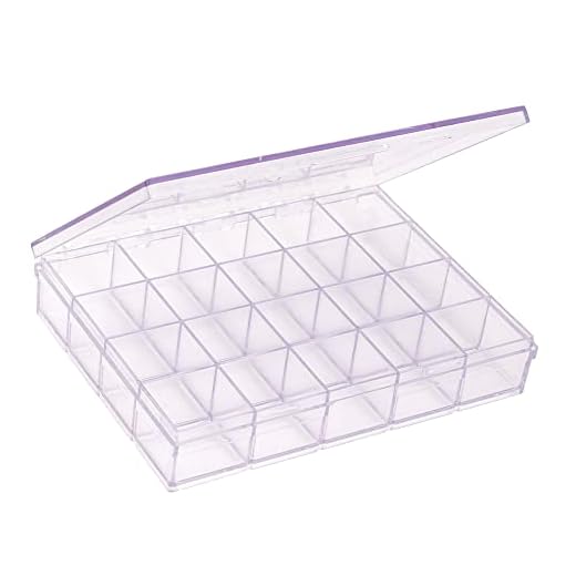Maxcril, 10330075, CAIXA ORGANIZADORA C/20 DIVISORIAS CRISTAL