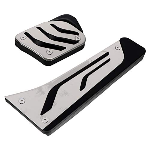 CLISPEED 2Pcs Pedais de Carro Cobrem Pedais de Transmissão Pastilhas de Freio Kit de Pastilhas de Pe