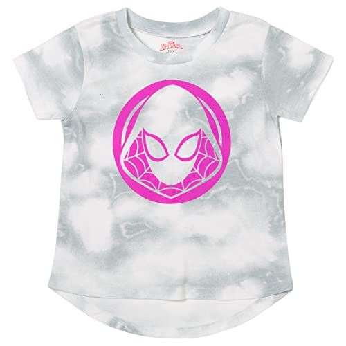 Marvel Spider-Verse Spider-Gwen Ghost Spider Girls 3 Pack T-Shirts Little Kid to Big Kid3